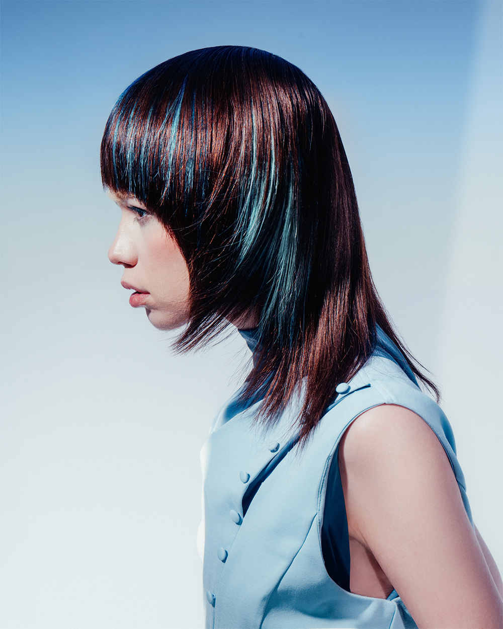 Cherry Page Boy - Stephen Adams - BHA Northern Ireland Hairdresser of the Year 2026 Finalist Collection
